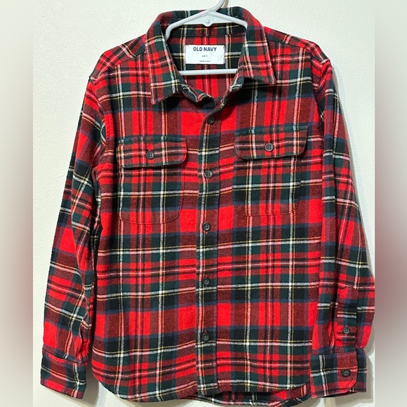 Old Navy Other - EUC Old Navy Boys Flannel Shirt